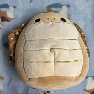 Plush Tan and Cream Small Pet Toy